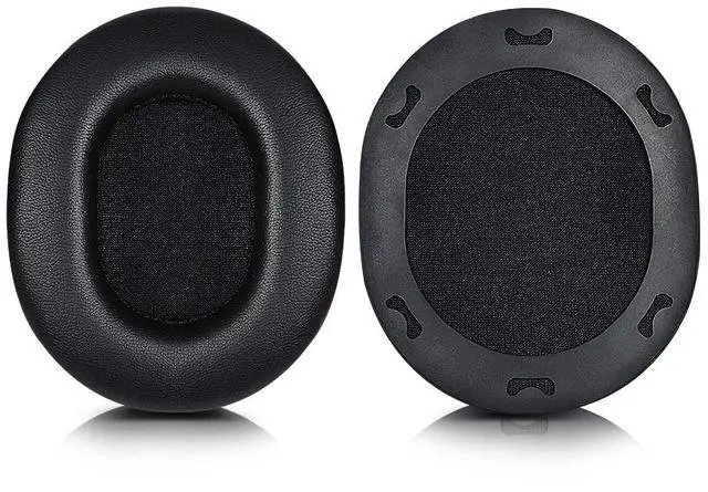 Main image of ATH-M70X Earpads Replacement Protein Leather Ear Pads Cushions Cover Repair Parts Compatible with Audio-Technica ATH-M70X Closed-Back Dynamic Professional Studio Monitor Headphones (Black)