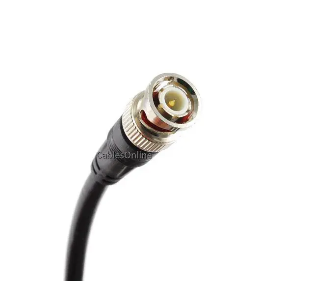 Alt view image 3 of 3 - CablesOnline 100ft RG8x Coax UHF (PL259) Male to BNC Male Plug 50 OHM Antenna Ham Radio Cable (R-UB100)