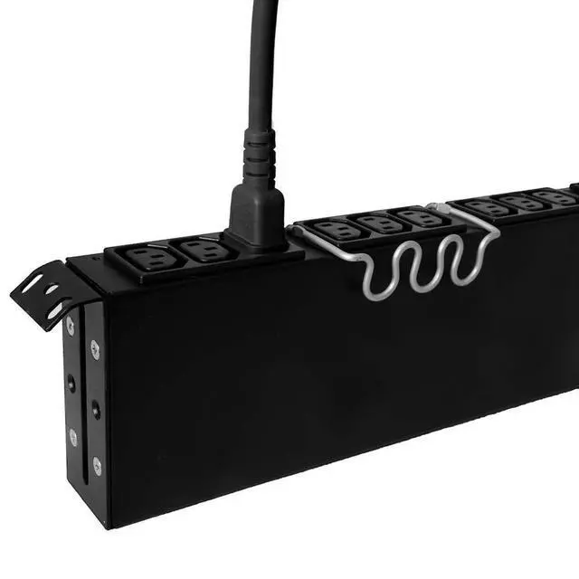 Alt view image 3 of 4 - C14 to C13 Shielded Power Cord - 6 Foot, 10A/250V, 18/3 SJT, IEC 60320 - Part # IBX-6400-06 (6 ft)