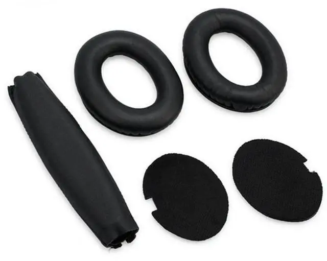 Main image of for Bose Ear Pads Replacement QC15,QC25, Ae2 Acoustic Noise Cancelling Headphone (for Bose Quietcomfort 15, Headphone Beam + Full Black Ear Pads)