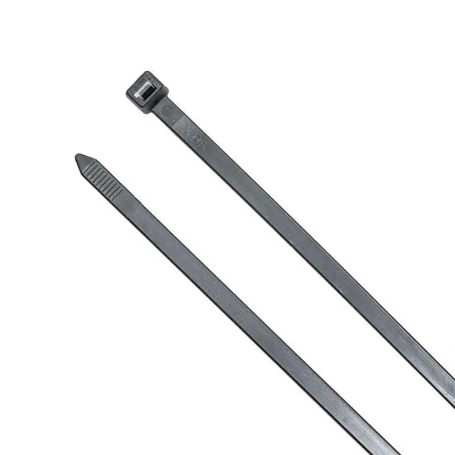 Alt view image 6 of 7 - 14-inch UV Resistant Black Multi-Purpose Cable Tie, 120-lb Tensile Strength, UL 21S Listed, 100-Pack