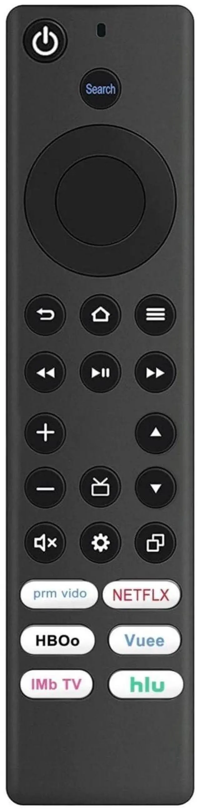 Main image of CT-95018 TV Remote Control for Insignia Pioneer Toshiba TV in Living Rooms or Rooms, No Programming or Pairing Needed, Replacement Remote Compatible Models PN43951-22U PN50951-22U CP-RC1NA-22