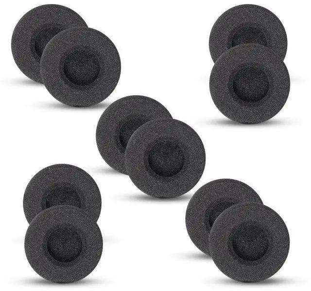 Main image of Earpads Replacement for Plantronics Blackwire C320 3210 3220 3320 HW251N HW261N HW510 HW520 Jabra Biz 2300 GN2000 PRO 920 9450 Headphones,Ear Pads Cushions Foam(10 Pack)