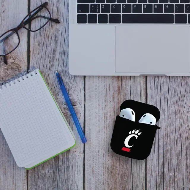 Alt view image 2 of 7 - AirPods Case, University of Cincinnati AirPods Pro (Gen 1 & 2) / White (TPU)