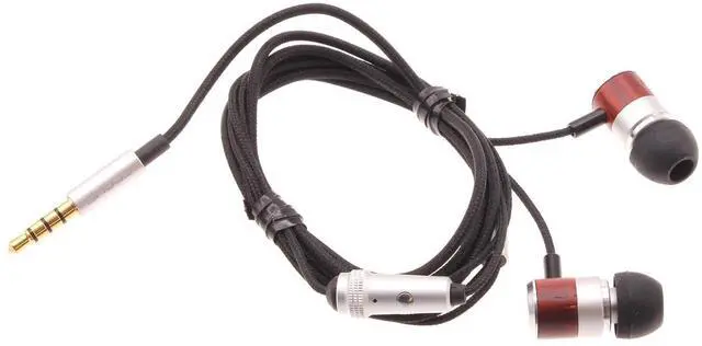 Main image of Wired Earphones Hi-Fi Sound Headphones Compatible with Lively Jitterbug Smart4, Handsfree Mic Headset Wooden Earbuds in-Ear Earpieces Microphone