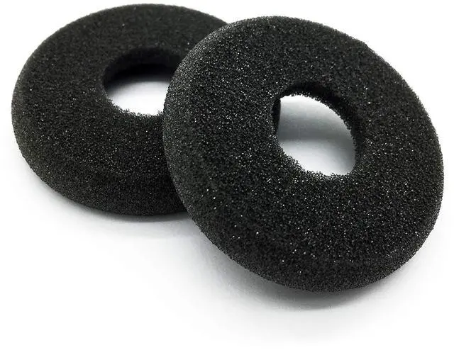 Main image of CS55 Ear Cushion | Replacement Ultra Soft Foam Cushion Compatible with Plantronics 43937-01, CS50, CS50-USB, CS55, CS55H, CS60, CS60-USB, DuoSet, H141, H141N Wireless Headset (10 Pack)