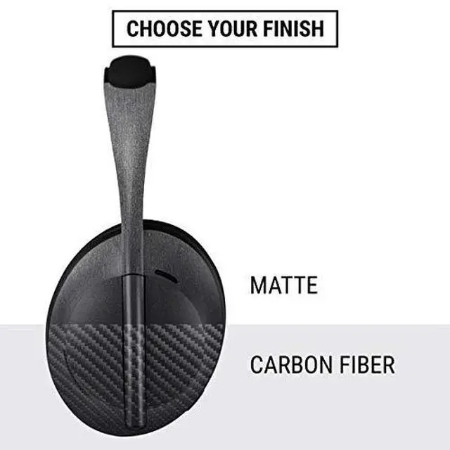 Alt view image 4 of 4 - Decal Audio Skin Compatible with Bose Noise Cancelling Headphones 700 Originally Designed Brushed Steel Texture Design