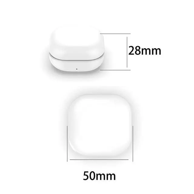 Alt view image 3 of 7 - Replacement Wired Charging Case for Samsung Galaxy Buds 2 Wireless Headset, Replacement Earbuds Charger Case Dock Station