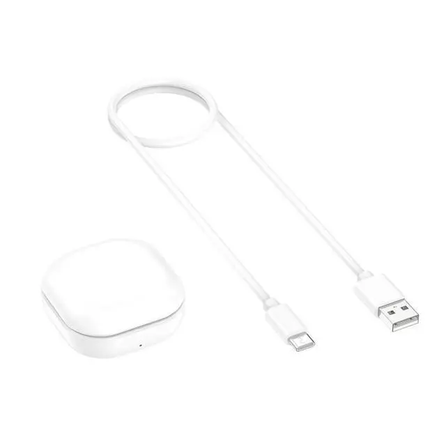 Alt view image 7 of 7 - Replacement Wired Charging Case for Samsung Galaxy Buds 2 Wireless Headset, Replacement Earbuds Charger Case Dock Station