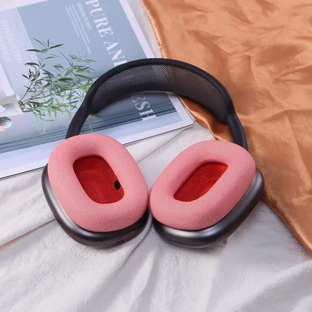 Alt view image 6 of 7 - New Replacement Ear Pads Cushion for Apple AirPods Max Headphones Headset 1 Pair (Pink)
