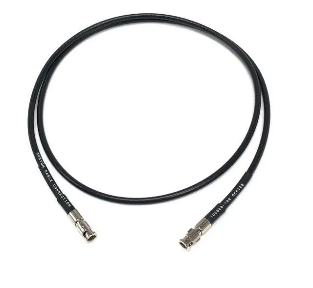 Alt view image 3 of 4 - 2 Foot Belden 4855R 12G Rated High Density Micro BNC Male 3G/6G/12G HD-SDI Mini RG59 Video Adapter Cable