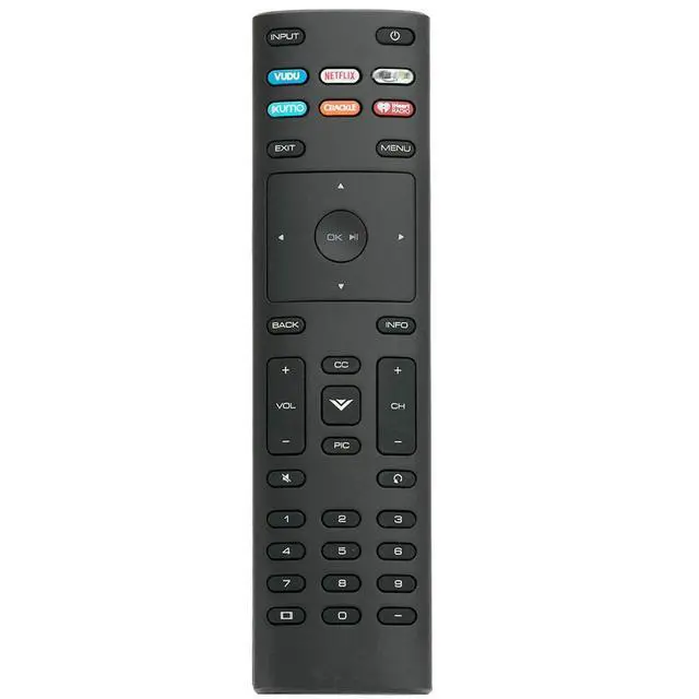 Alt view image 3 of 4 - New XRT136 Compatible with Vizio Smart TV Remote Control w Vudu iheart Netflix 6 Keys