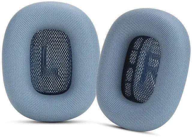 Main image of New Replacement Ear Pads Cushion for Apple AirPods Max Headphones Headset 1 Pair (Blue)