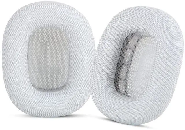 Main image of New Replacement Ear Pads Cushion for Apple AirPods Max Headphones Headset 1 Pair (Silver)