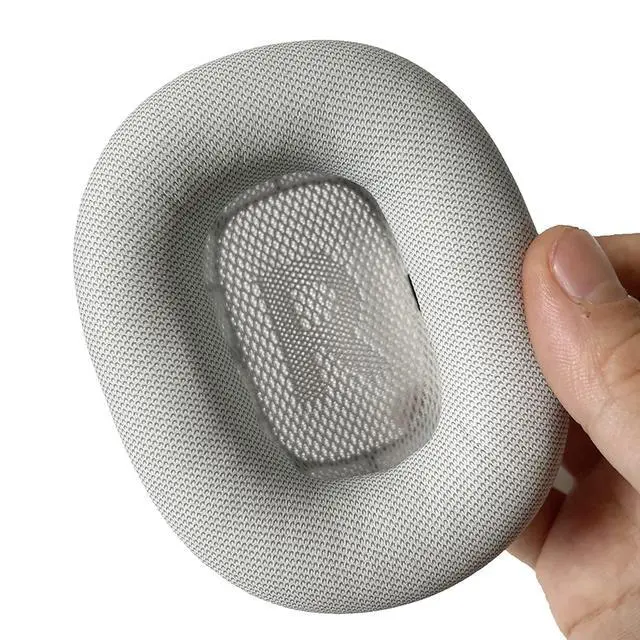 Alt view image 3 of 4 - New Replacement Ear Pads Cushion for Apple AirPods Max Headphones Headset 1 Pair (Silver)