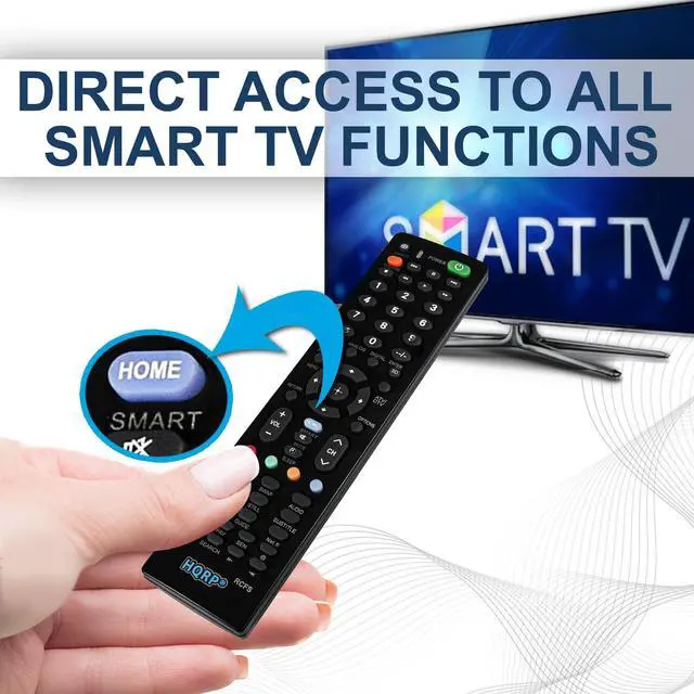 Alt view image 7 of 7 - Remote Control Compatible with Sony KDL-46V4100 KDL-46V5100 KDL-46VE5 KDL-46VL130 KDL-46VL150 KDL-46VL160 LCD LED HD TV Smart 1080p 3D Ultra 4K