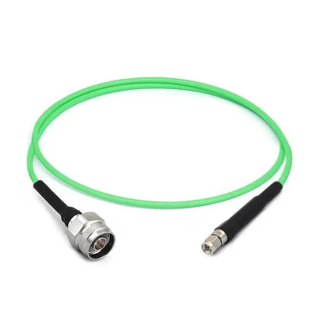 Alt view image 2 of 2 - RF Coaxial Cable Assembly, N Male to SMA Male, RG-402SS Flexible, DC-18GHz (1500 mm)