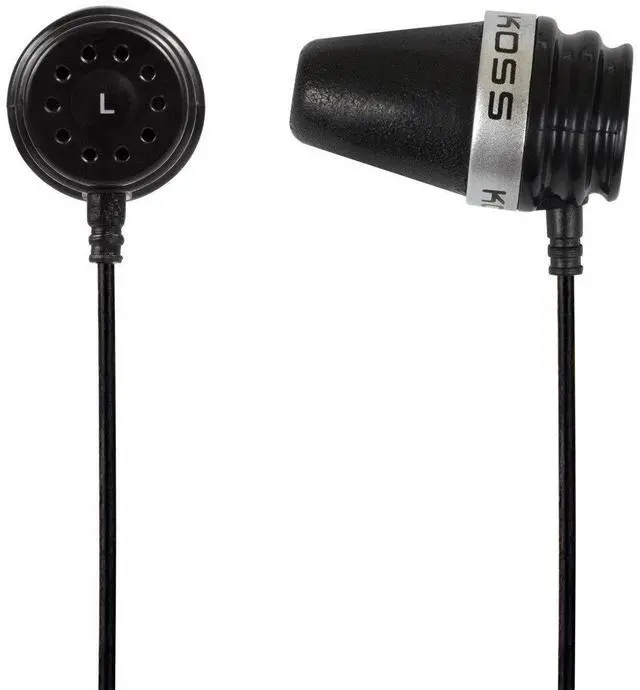 Main image of PATHFINDRB Lightweight Earbud Stereophone with In-line Volume Control - (BLACK)