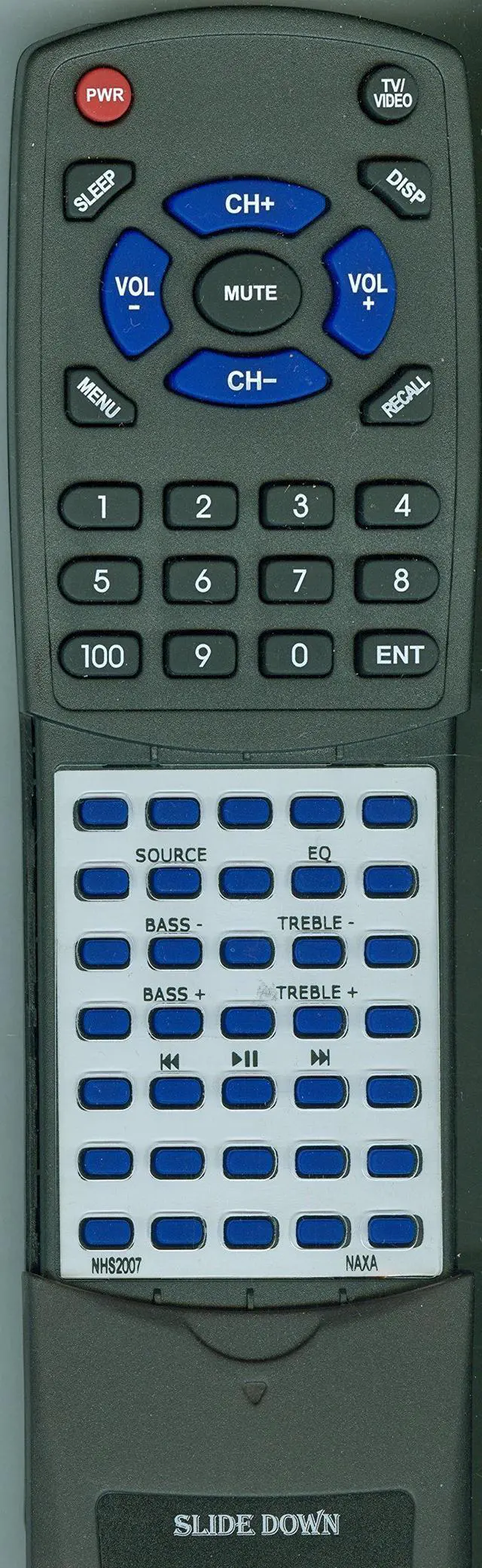 Main image of Replacement Remote for Naxa NHS-2007