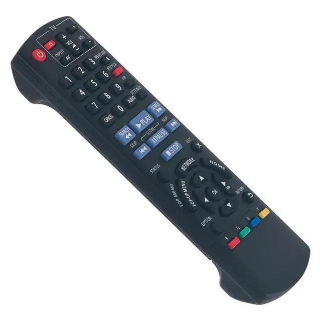 Alt view image 3 of 5 - N2QAYB000734 Replacement Remote Control for Panasonic Blu-ray Disc DVD | Use in Living Rooms or Rooms, Replacement Models N2QAYB000739, Replace Remote Compatible Models DMP-BD87 DMP-BD77 DMP-BD871