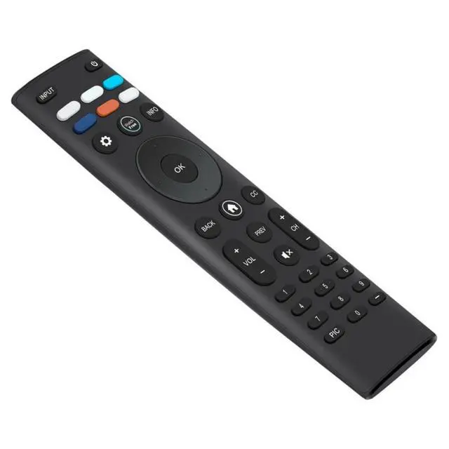 Alt view image 2 of 5 - XRT140 TV Remote Control for Vizio TV in Living Rooms or Rooms | No programming or pairing needed, Replacement Remote Compatible Models D24F4-J01 D24F-J09 D24H-J09 D32F4-J01 D32F-J04