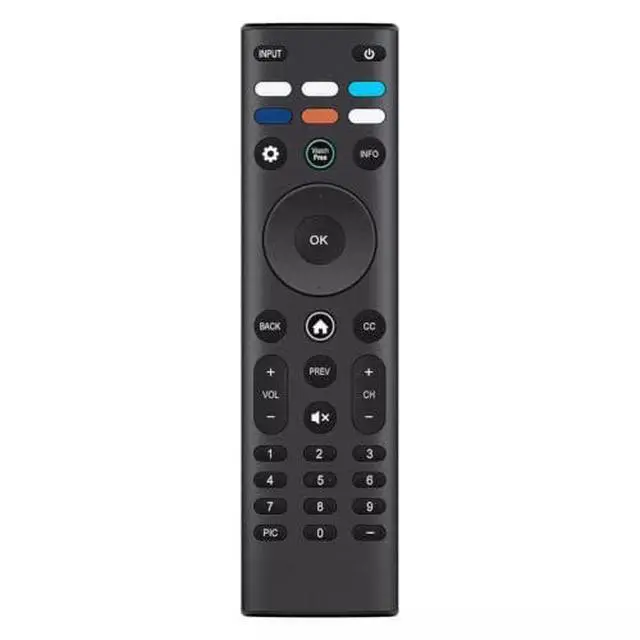 Alt view image 5 of 5 - XRT140 TV Remote Control for Vizio TV in Living Rooms or Rooms | No programming or pairing needed, Replacement Remote Compatible Models D24F4-J01 D24F-J09 D24H-J09 D32F4-J01 D32F-J04