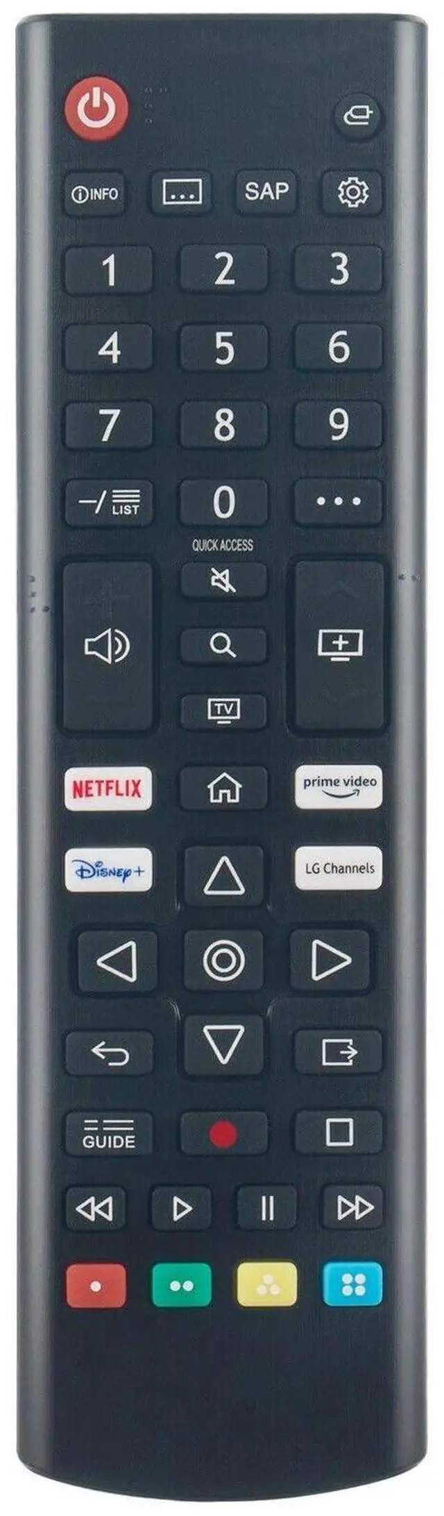Main image of TV Remote Control Controller Replacement for LG 75UT7550AUA 75", 86UT7550AUA 86" UHD Series 4K UHD TV