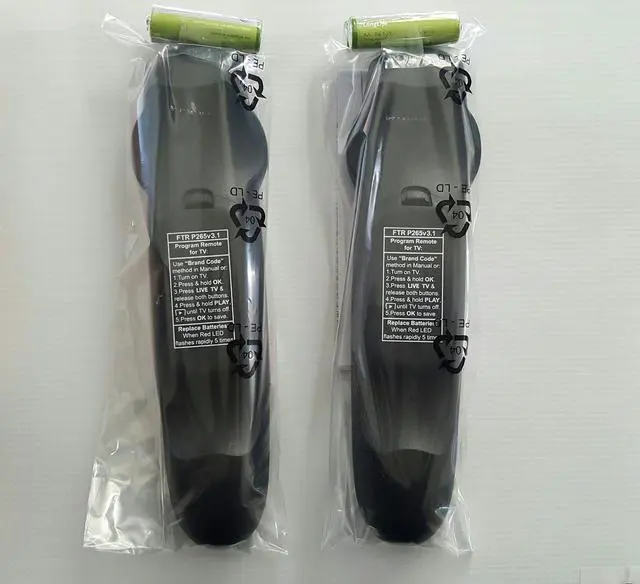 Alt view image 2 of 2 - NEW! 2-PACK Model P265v1.1 Remote Controls for FIOS Set-Top Box & Many TV's