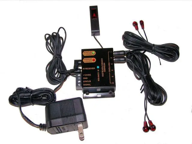 Alt view image 2 of 3 - Infrared (IR) Remote Control Repeater Extender Kit by