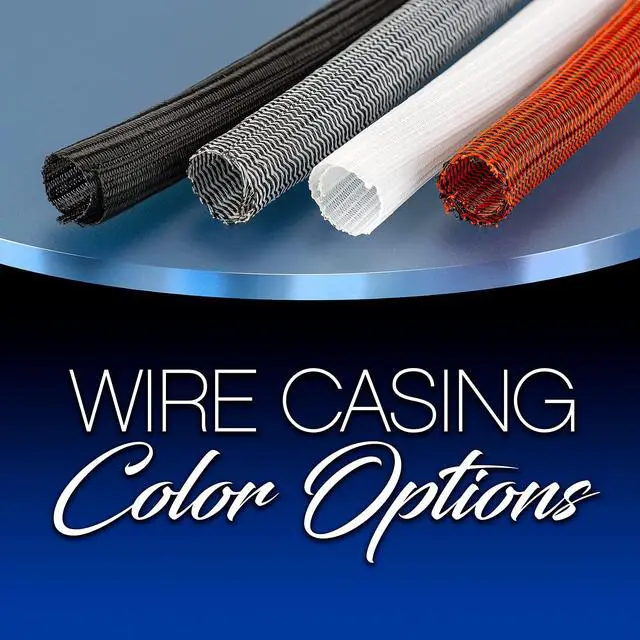 Alt view image 5 of 6 - Cable Management Wire Loom 12ft 3/4 Inch Black Split Cord Protector