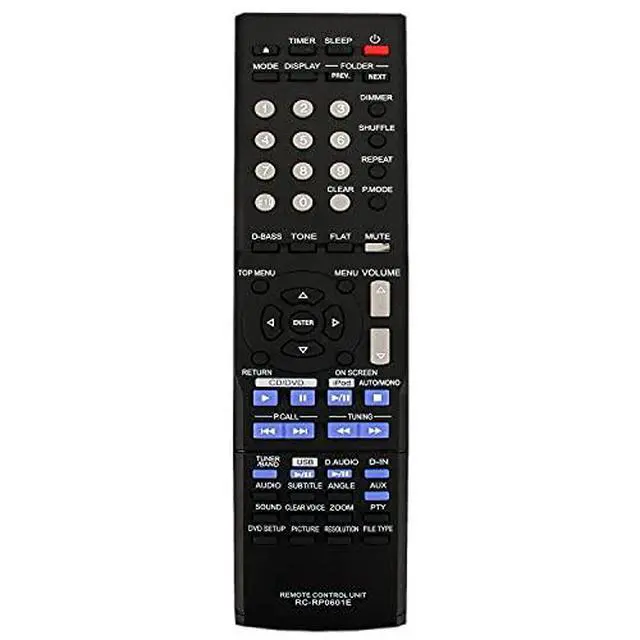 Alt view image 4 of 4 - RC-RP0601E Remote Control for Kenwood Compact Hi-fi Component System K-821DV