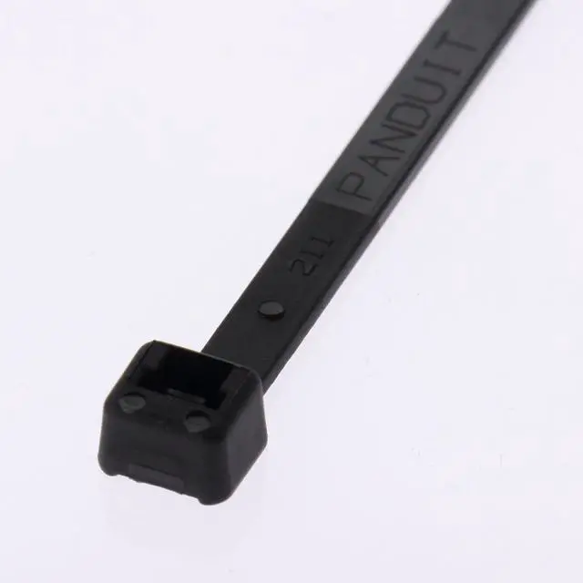 Alt view image 2 of 4 - PLT5S-M0 Cable Tie, Standard, Weather Resistant Nylon 6.6, 17.5-Inch Length, Black (1,000-Pack)