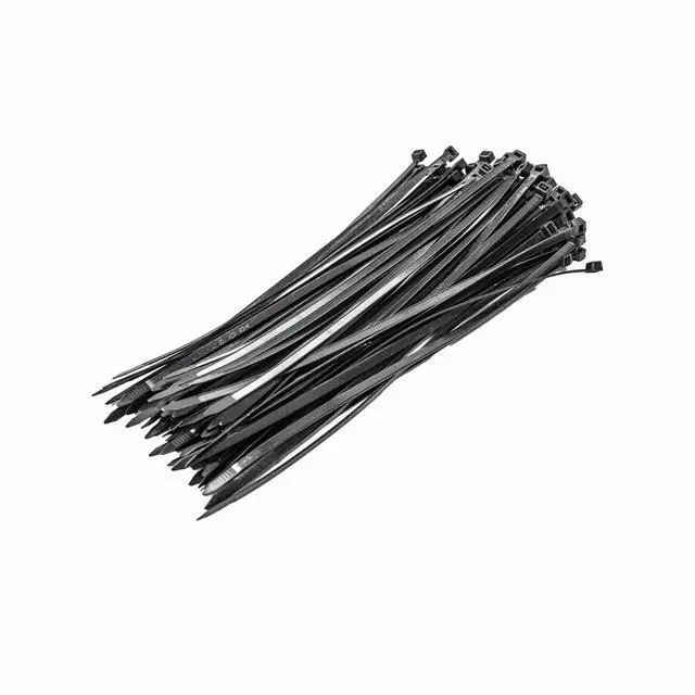 Alt view image 3 of 4 - 14 Inch Nylon UV Resistant Cable Wire Zip Tie 120 lbs - Black 1000 Pack Lot Pcs Qty
