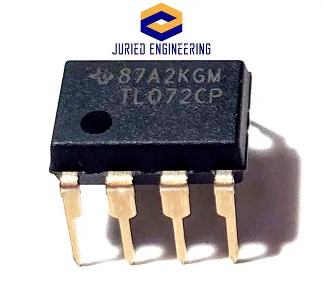 Alt view image 3 of 7 - TL072CP TL072 Dual Low-Noise JFET-Input Operational Amplifier Op Amp Breadboard-Friendly IC DIP-8 (Pack of 2)