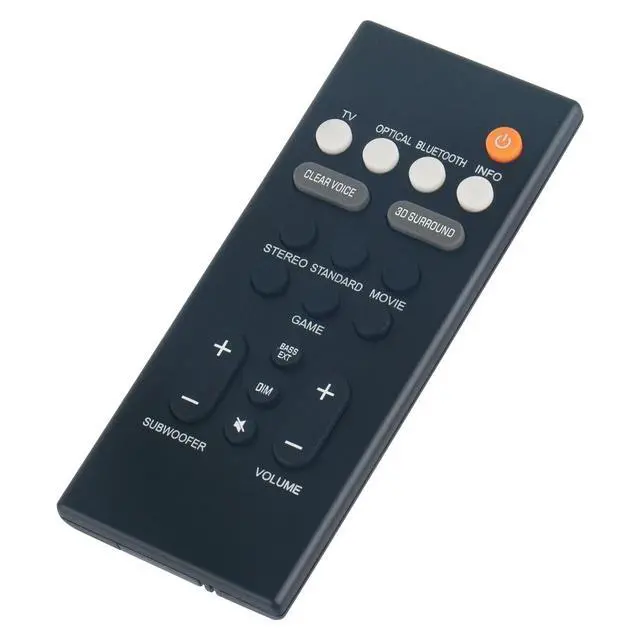 Alt view image 3 of 3 - Replacement Remote Control Controller for Yamaha SR-B30A SR-C30A SR-C20A SR-C30A Soundbar TV Speaker