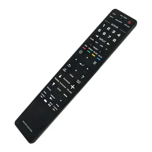 Alt view image 2 of 5 - RAV570 Remote Control for Yamaha MusicCast Aventage Network AV Receiver | Use in Living Rooms or Rooms, No programming or pairing needed, Replace Remote Compatible Models RX-V685 RX-A780