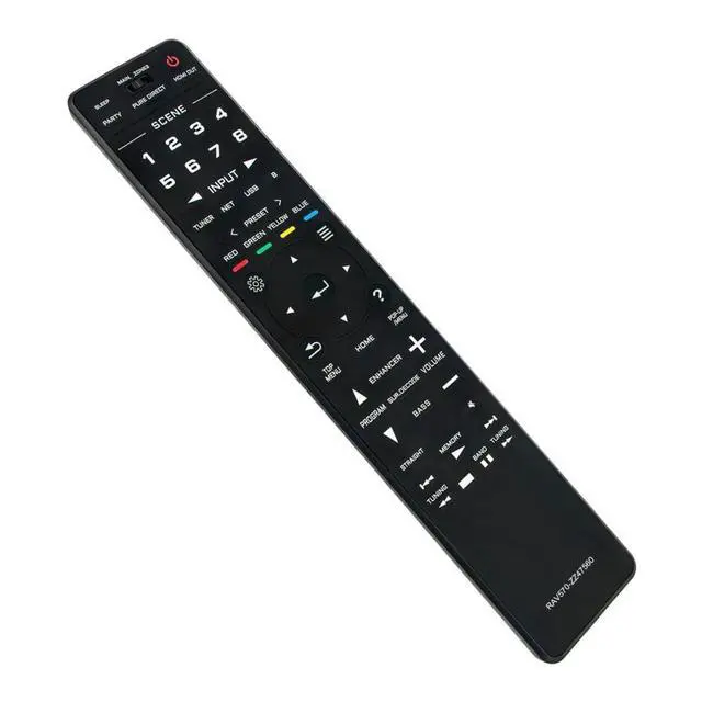 Alt view image 3 of 5 - RAV570 Remote Control for Yamaha MusicCast Aventage Network AV Receiver | Use in Living Rooms or Rooms, No programming or pairing needed, Replace Remote Compatible Models RX-V685 RX-A780
