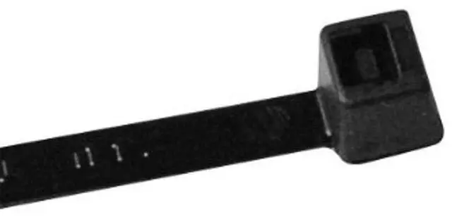 Main image of T50R0UVM4 Standard Cable Tie, 8" Long, 50lb Tensile Strength, PA66UV, Black (Pack of 1000)