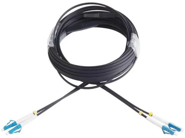 Main image of 30M LC to LC Fiber Optic Wire Outdoor Single-Mode | 2-Core Extension Cable Patch Cord, Length Options: 3m-300m