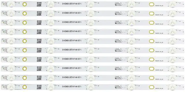 Main image of Wei-Ya/Makvision TB4307D LED Backlight Strips (10) MT43W-267C3 26723 (NEW-See Note)