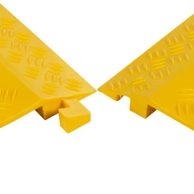 Alt view image 4 of 6 - Guardian 2-Pack Bundle of High Traffic Pedestrian Light Equipment Drop-Over Cable Cover Ramps