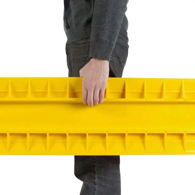 Alt view image 5 of 6 - Guardian 2-Pack Bundle of High Traffic Pedestrian Light Equipment Drop-Over Cable Cover Ramps
