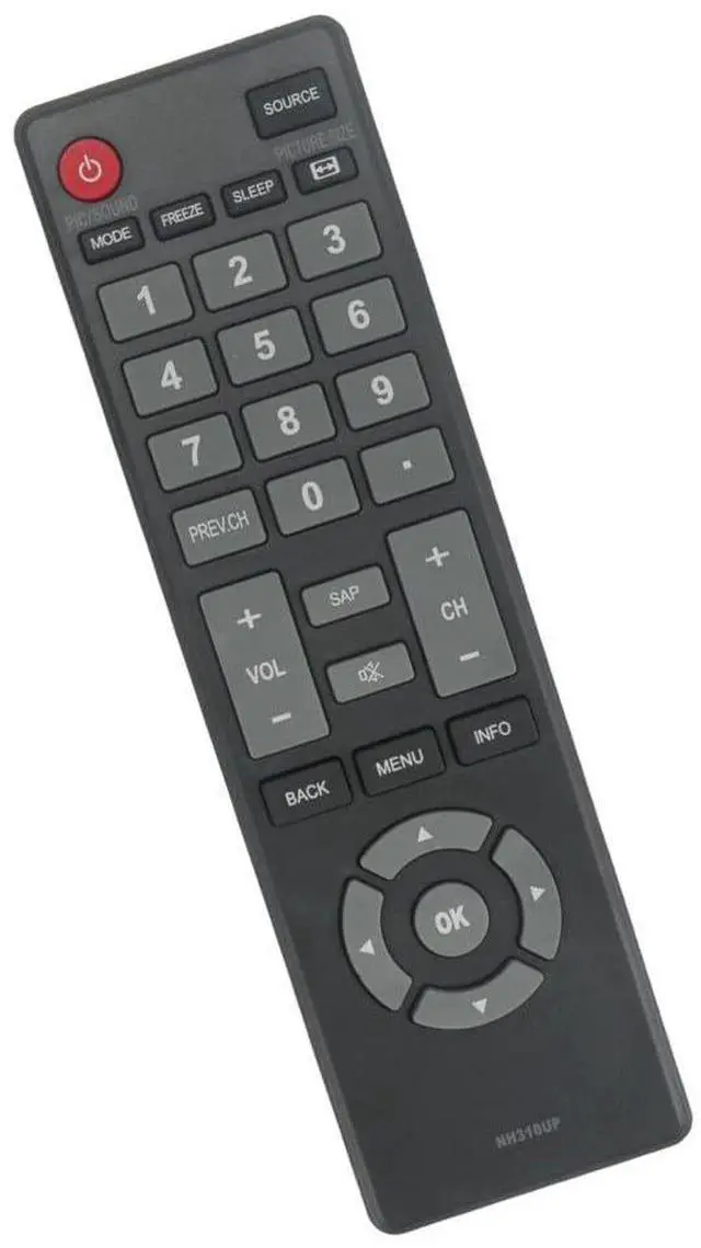 Alt view image 5 of 7 - NH310UP TV Remote Control Compatible for Emerson LED LCD TV | Replace Remote Control No programming or paring needed, Compatible models: LF501EM4A LF320EM4A LC391EM4
