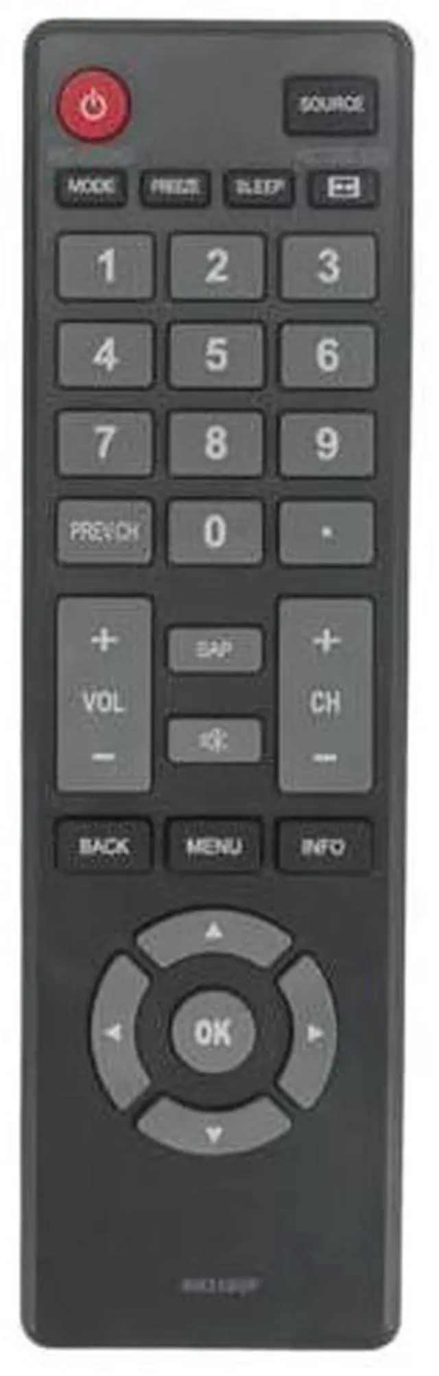 Alt view image 7 of 7 - NH310UP TV Remote Control Compatible for Emerson LED LCD TV | Replace Remote Control No programming or paring needed, Compatible models: LF501EM4A LF320EM4A LC391EM4