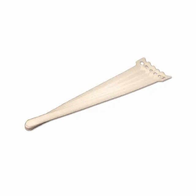 Alt view image 4 of 5 - 10 Inch Hook and Loop Reusable Strap Cable Cord Wire Ties 100 Pack White