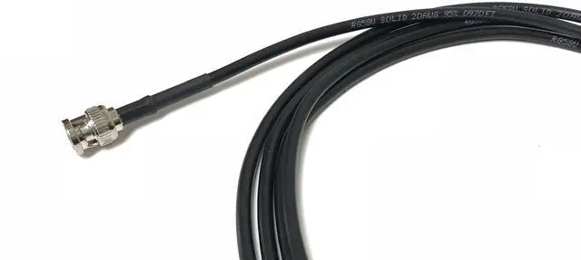 Alt view image 2 of 3 - 5 Foot BNC to BNC RG58 50 Ohm WiFi Cable