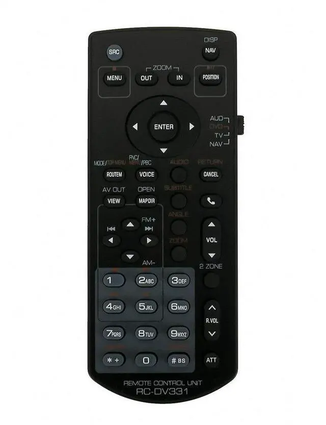 Main image of New Replace Remote for Kenwood DNX694S DNX574S DNX893S DNX773S DNX693S DNX573S