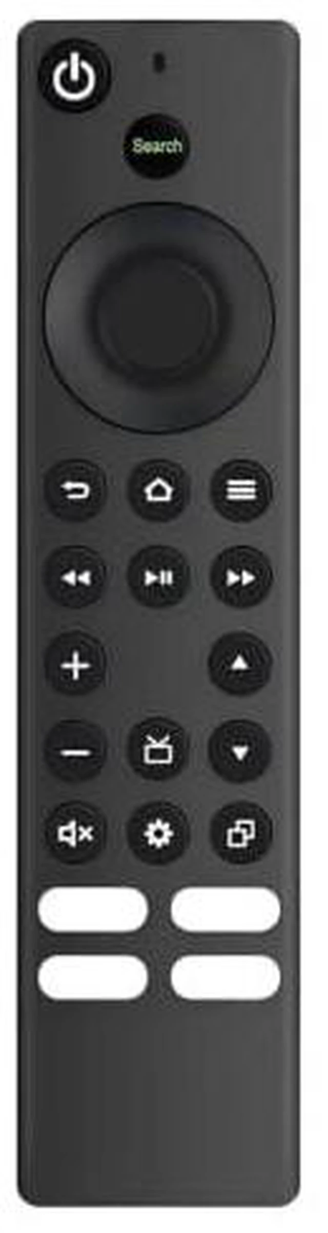 Alt view image 4 of 4 - NS-RCFNA-21 TV Remote Control for Toshiba TV in Living Rooms or Rooms | With 4 Shortcut App Keys Buttons, Replacement Remote Compatible Models 50LF621U21 43LF621U21 32LF221U21 43LF421U21