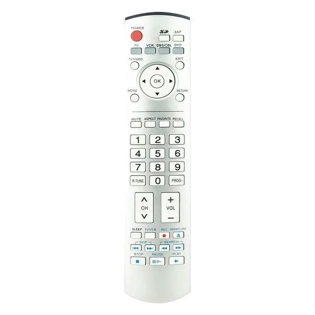 Alt view image 6 of 6 - EUR7737Z20 Replace Remote Control fit for Panasonic Plasma TV TH-37PX60U | TH-42PX60U TH-50PX60U PT-56DLX76 PT-61DLX76 PT-61DLX26 TH-50PX600U TH-42PX600U TH-58PX600U EUR7737Z10