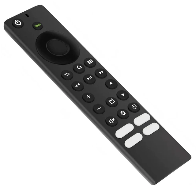 Alt view image 3 of 4 - NS-RCFNA-21 TV Remote Control for Toshiba TV in Living Rooms or Rooms | With 4 Shortcut App Keys Buttons, Replacement Remote Compatible Models 50LF621U21 43LF621U21 32LF221U21 43LF421U21